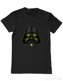Tricou ADLER barbat Cat Vader Negru