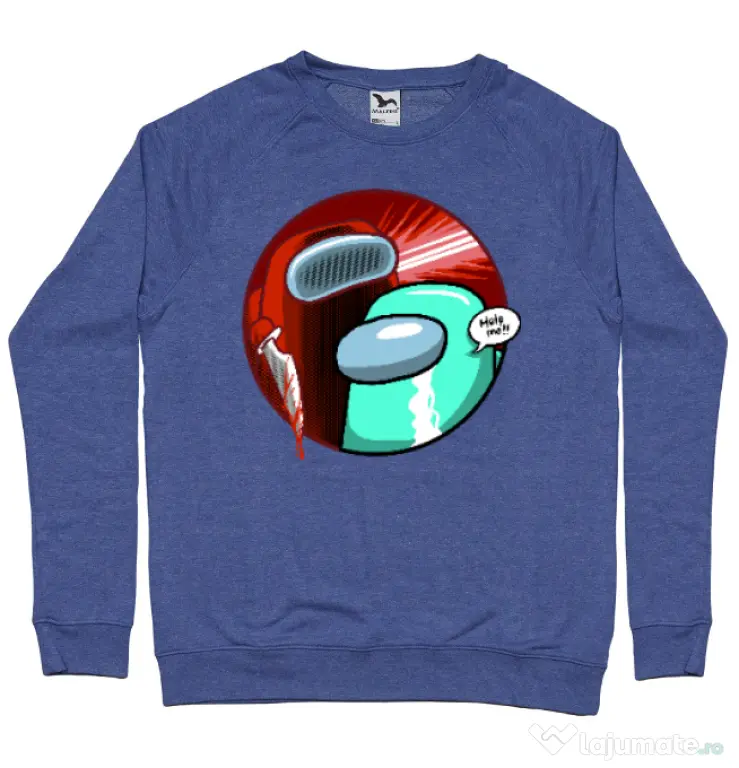 Bluza ADLER barbat Behind you Albastru melanj