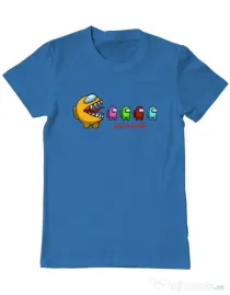 Tricou ADLER barbat Impostor detected Albastru azuriu