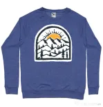 Bluza ADLER barbat Mountain beauty Albastru melanj