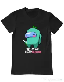 Tricou ADLER barbat Trust me Negru