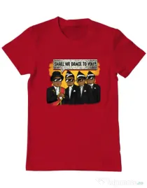 Tricou ADLER barbat Dance meme Rosu