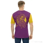 Tricou barbati all over Dragon