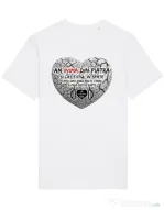 Tricou STANLEY STELLA barbat INIMA DIN PIATRA Alb