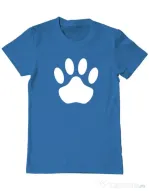 Tricou personalizat barbat Custom design Albastru azuriu