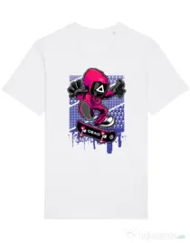 Tricou STANLEY STELLA barbat Squid Game 3 Alb