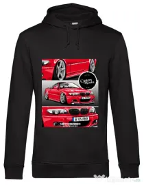 Hanorac barbat cu gluga BMW E46 Cabrio Negru