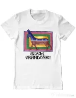 Tricou personalizat barbat Let\'s Go, Brandon! Alb