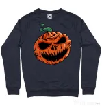 Bluza personalizata barbat Pumpkin Denim inchis