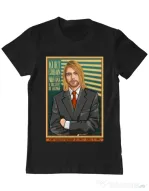 Tricou personalizat barbat Kurt Cobain Negru