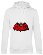 Hanorac barbat cu gluga Demo-Batman Alb