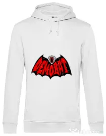 Hanorac barbat cu gluga Demo-Batman Alb