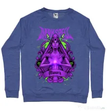 Bluza personalizata barbat DARK SPELL Albastru melanj