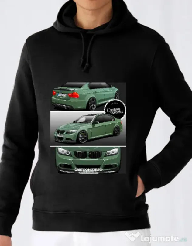 Hanorac barbat cu gluga E90 HTO Negru