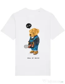 Tricou STANLEY STELLA barbat Now or never Alb