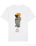 Tricou STANLEY STELLA barbat New normal style Alb