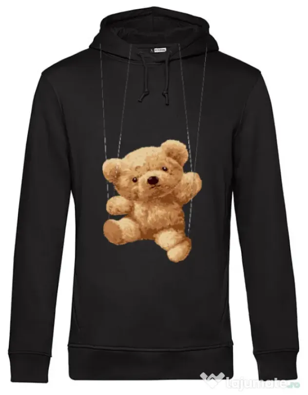 Hanorac barbat cu gluga Break Free Negru