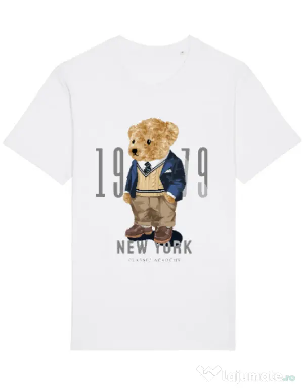 Tricou STANLEY STELLA barbat Classic Academy Alb