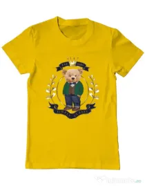 Tricou personalizat barbat Simply Classy Galben