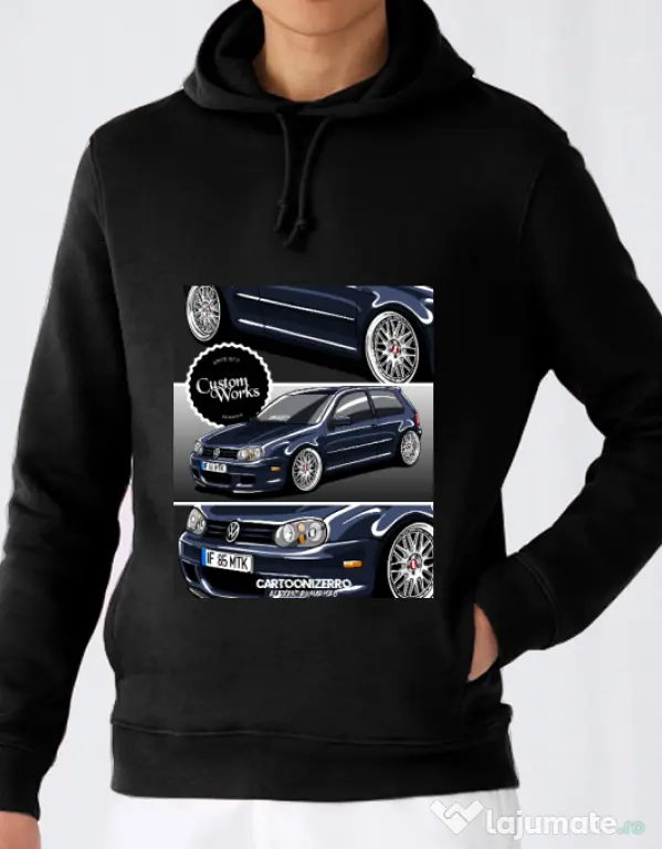 Hanorac barbat cu gluga Gabriel - Mk4 Negru