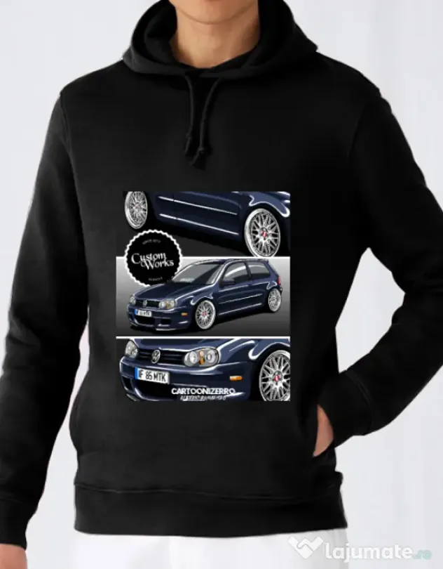 Hanorac barbat cu gluga Gabriel - Mk4 Negru