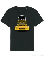 Tricou STANLEY STELLA barbat RWB Yellow Porsche Negru