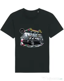 Tricou STANLEY STELLA barbat Mark 2 design 1 Negru