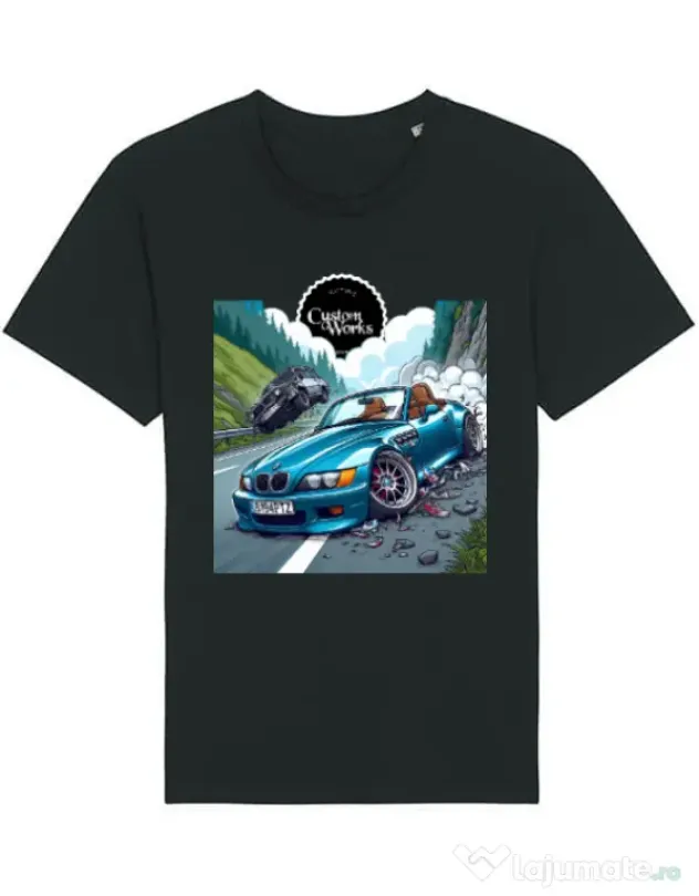 Tricou STANLEY STELLA barbat BMW Z3 on Transalpina Negru