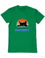 Tricou personalizat barbat Custom design Verde mediu