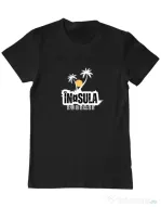 Tricou personalizat barbat Insula Negru