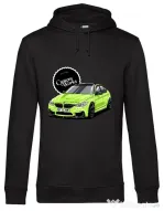 Hanorac barbat cu gluga Manu - M3 Negru