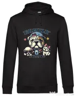 Hanorac barbat cu gluga BULLDOG 16 Negru