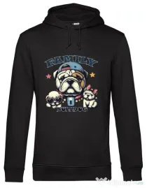 Hanorac barbat cu gluga BULLDOG 16 Negru