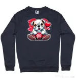 Bluza personalizata barbat BULLDOG 102 Denim inchis
