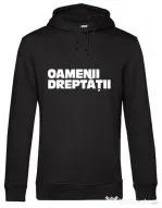 Hanorac barbat cu gluga Tricou OD Negru
