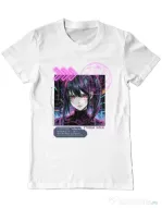Tricou personalizat barbat CYBER SOUL Alb
