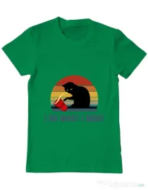 Tricou ADLER barbat I do what i want Verde mediu