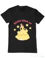 Tricou ADLER barbat Never grow up Negru