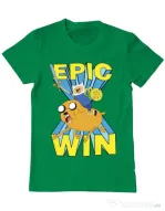 Tricou ADLER barbat Epic win Verde mediu
