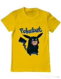 Tricou ADLER barbat Pokebat Galben