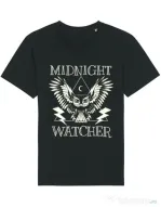Tricou STANLEY STELLA barbat Midnight Watcher Negru