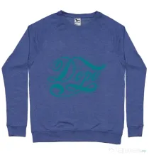 Bluza ADLER barbat Dope Albastru melanj