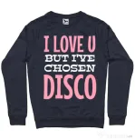 Bluza ADLER barbat I’ve chosen disco Denim inchis