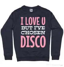 Bluza ADLER barbat I’ve chosen disco Denim inchis