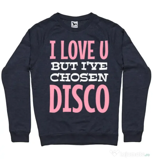 Bluza ADLER barbat I’ve chosen disco Denim inchis