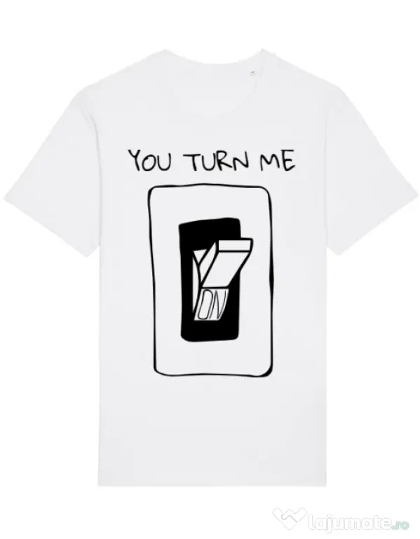 Tricou STANLEY STELLA barbat You turn me on Alb