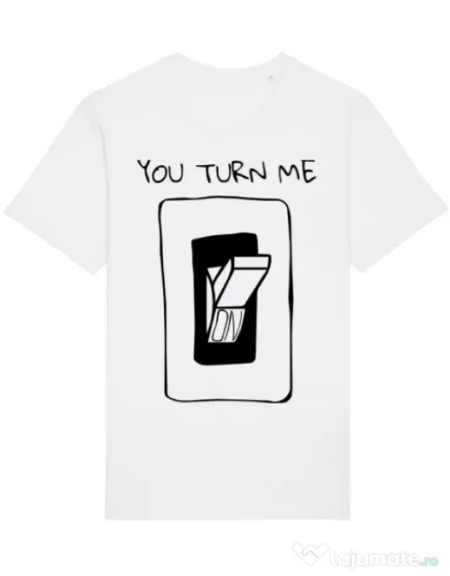 Tricou STANLEY STELLA barbat You turn me on Alb