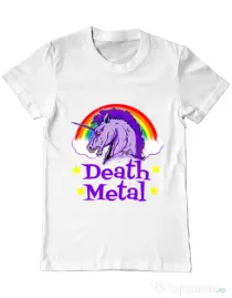 Tricou ADLER barbat Death Metal Alb