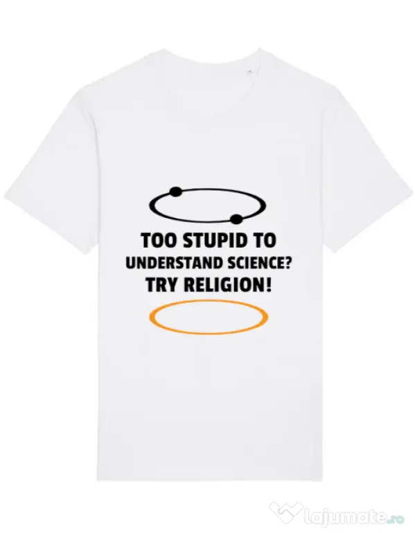 Tricou STANLEY STELLA barbat Try religion Alb