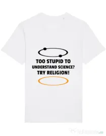 Tricou STANLEY STELLA barbat Try religion Alb